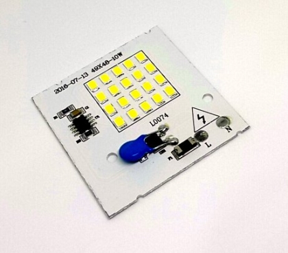 ������������ ������� 10��. 850 ��. SMD2835-20led 6000K 175-265V AC pF=0.97 48x48��. 220V